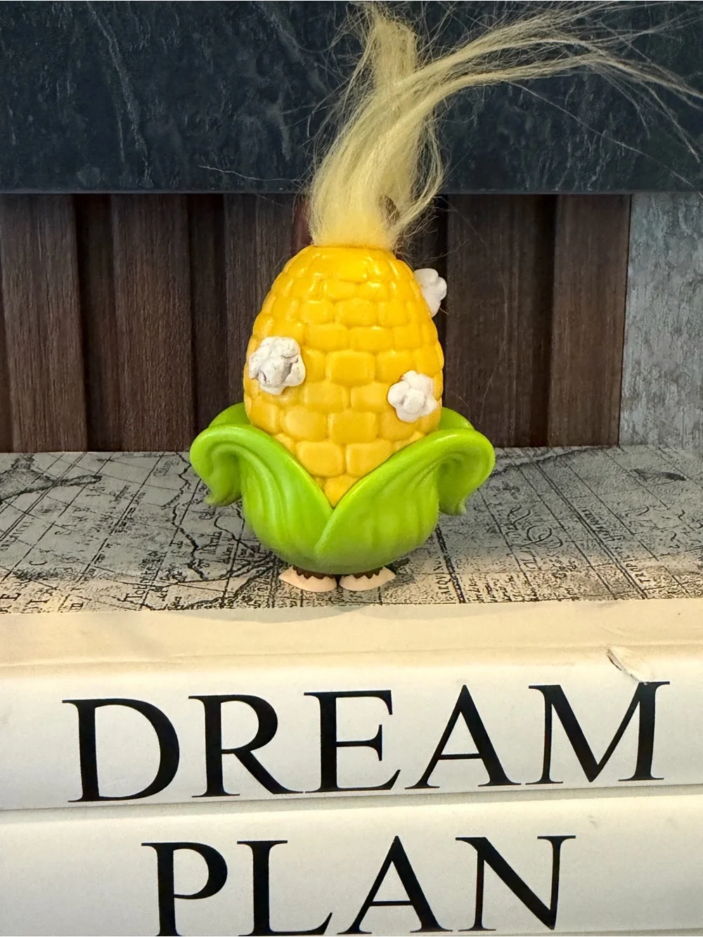 Corn Baby Doll Toy in Yellow and Green - Cute Plush Figurine